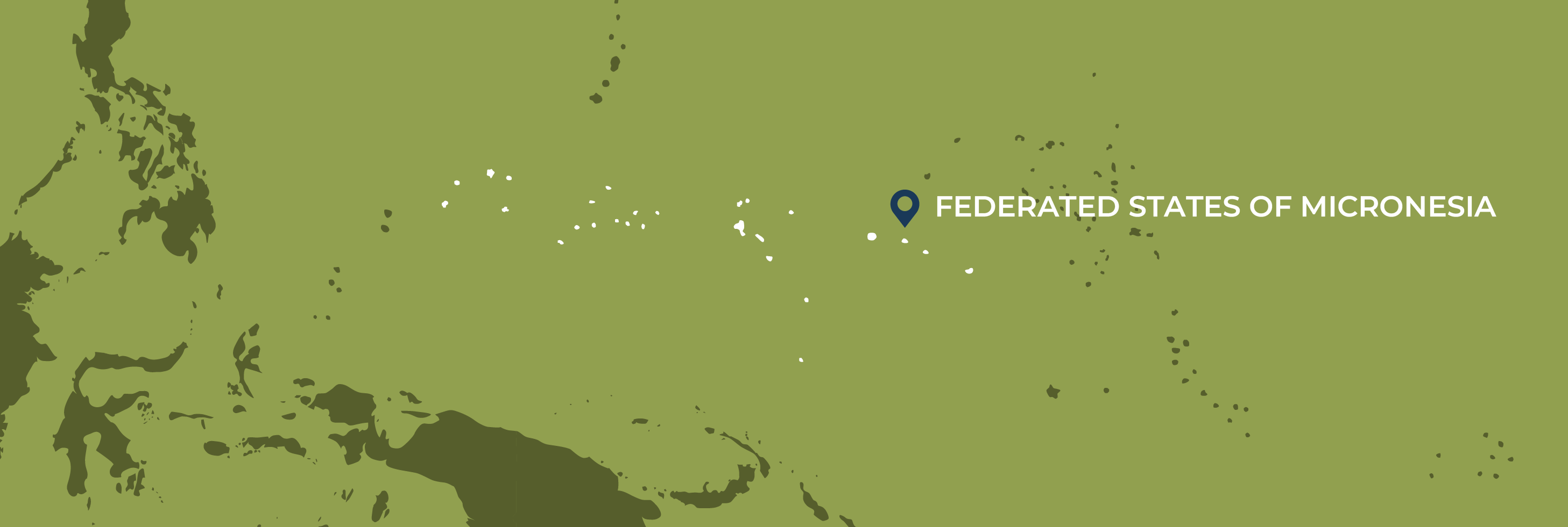 Map of Federated States of Micronesia