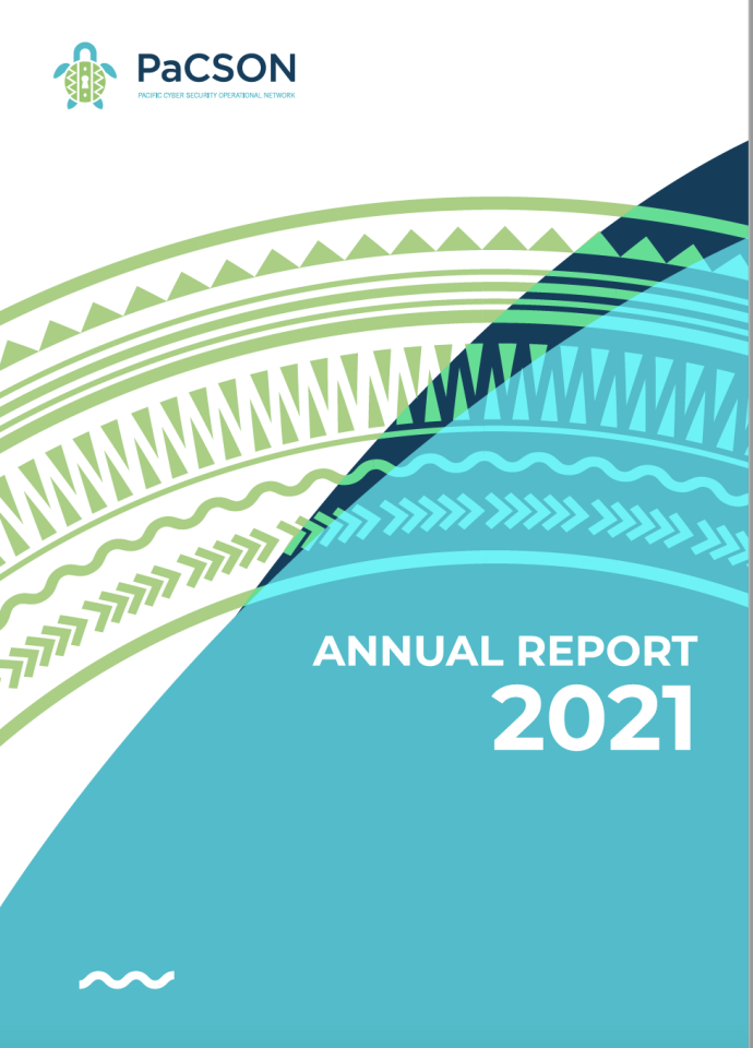 Cover of PaCSON Annual Report 2021