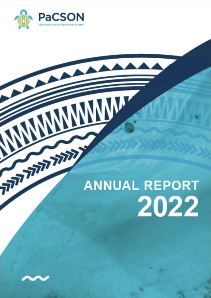 Cover of PaCSON 2022 Annual Report